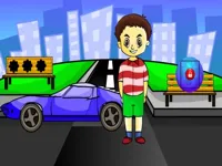 Find The Blue Car Key image