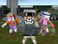 Pixel multiplayer survival zombie image