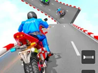 Mega Ramp Stunt Moto - Fun  amp; Run 3D Game image