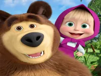 Masha And Bear Jigsaw Puzzle image
