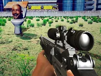 Sniper Hunting Skibidi Toilet image